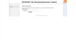 Desktop Screenshot of intranet.v20.hwk-luebeck.de